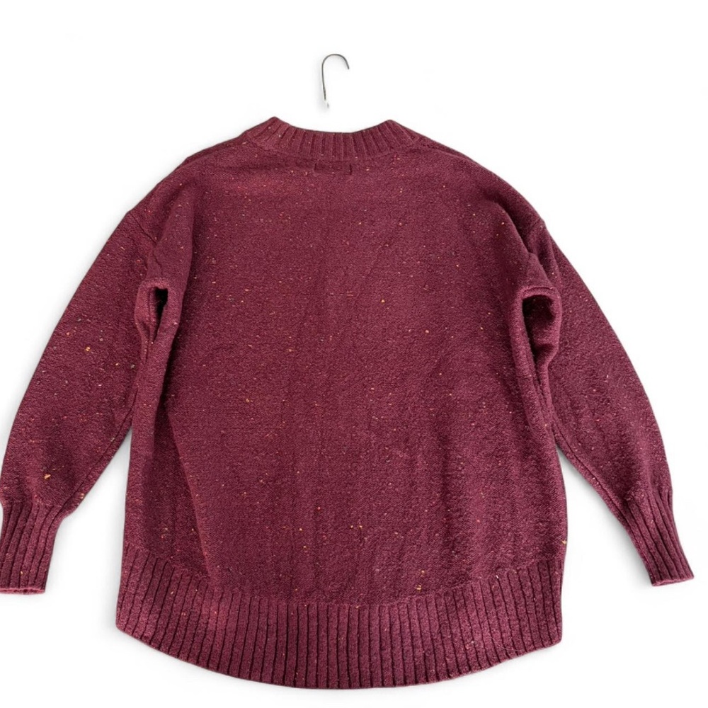 Old Navy Maroon Knit Pullover - image 4